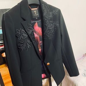 ted baker embroidered jacket